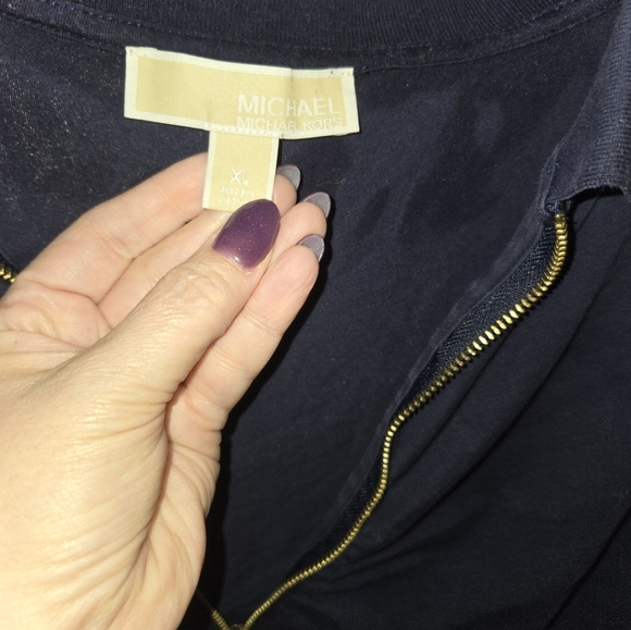 Michael Kors V Neck Woman’s Polo Shirt or Blouse - Picture 3 of 10